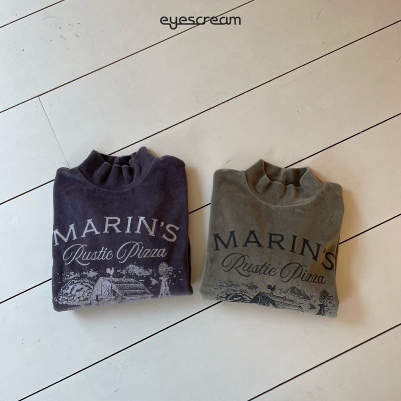 Eyescream - Korean Children Fashion - #littlefashionista - Marine Velour Tee - 4