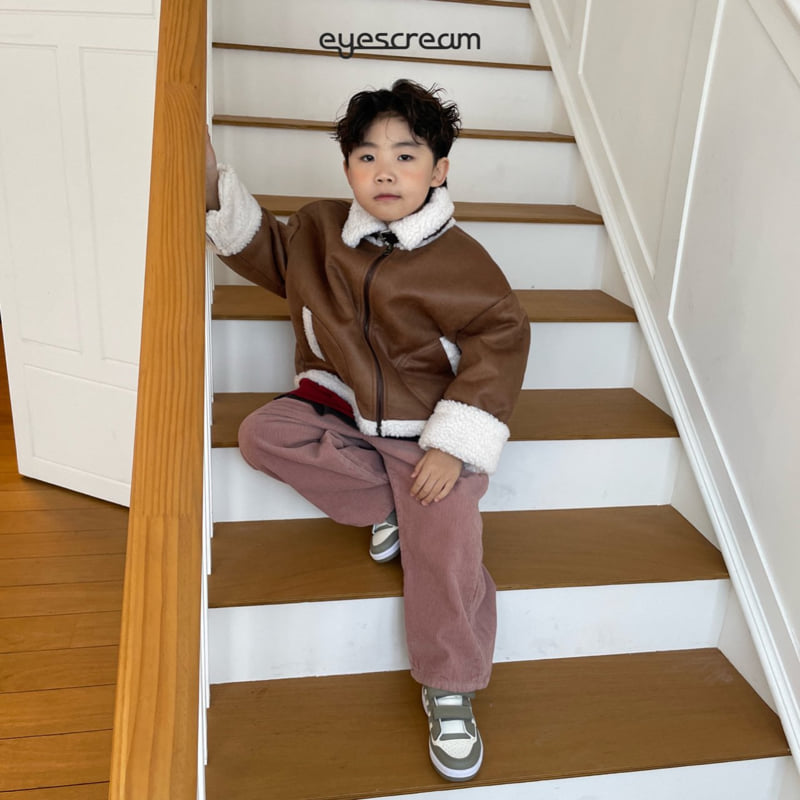 Eyescream - Korean Children Fashion - #prettylittlegirls - High Neck Mustang Jacket - 11