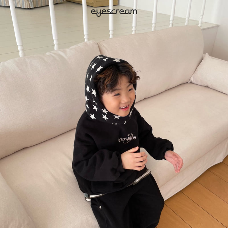 Eyescream - Korean Children Fashion - #prettylittlegirls - Cosmos Hood Sweatshirt - 8