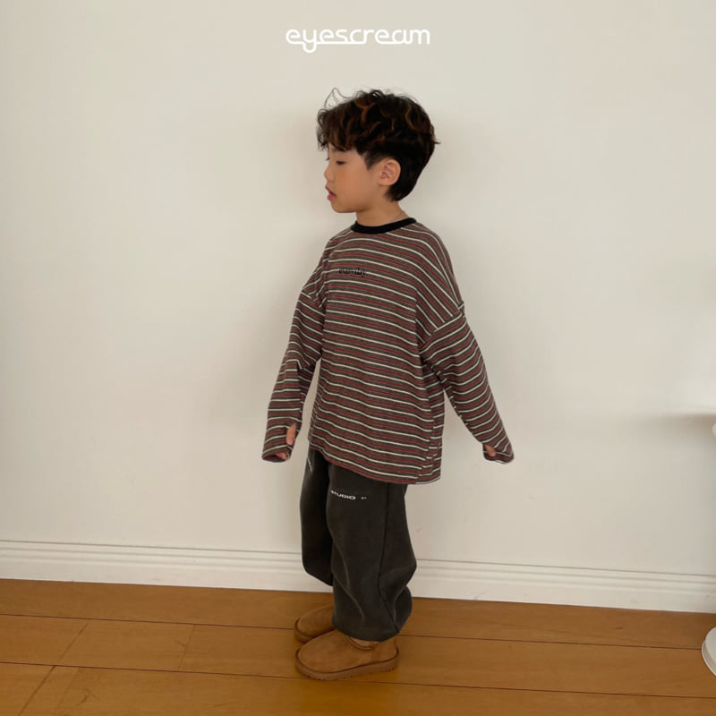 Eyescream - Korean Children Fashion - #toddlerclothing - Finger Hole Heat Tee - 5