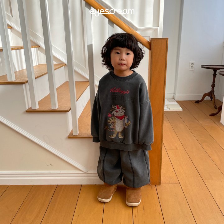 Eyescream - Korean Children Fashion - #toddlerclothing - New Face Kellogg Sweatshirt - 3
