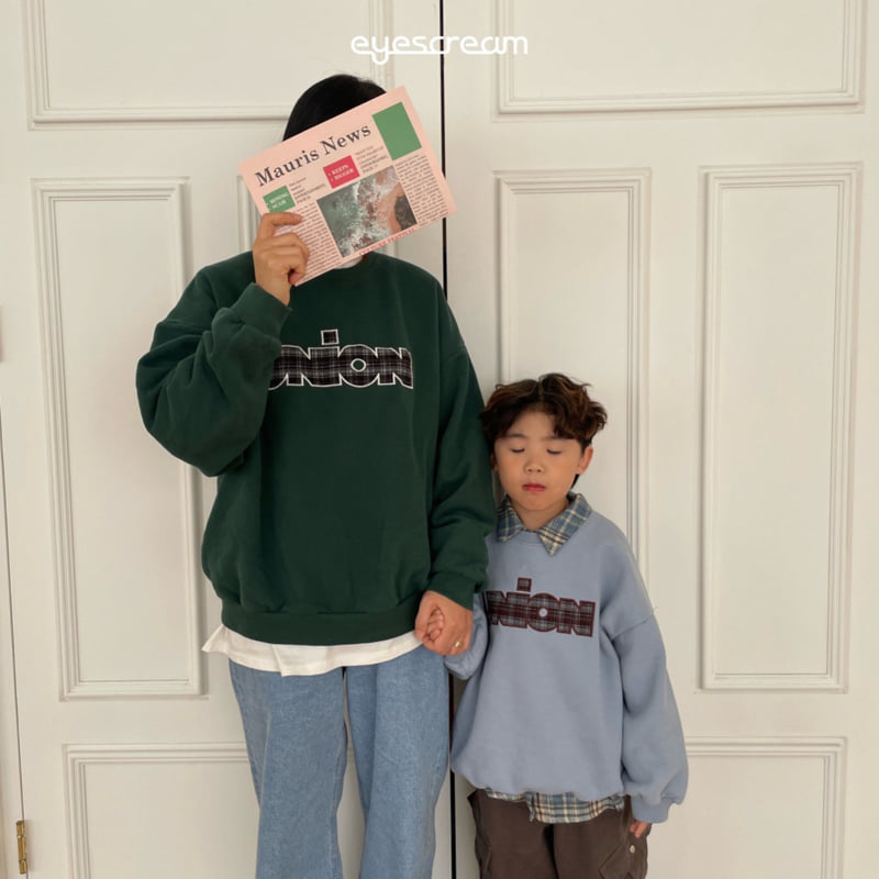 Eyescream - Korean Women Fashion - #momslook - Union Sweatshirt (Adult)