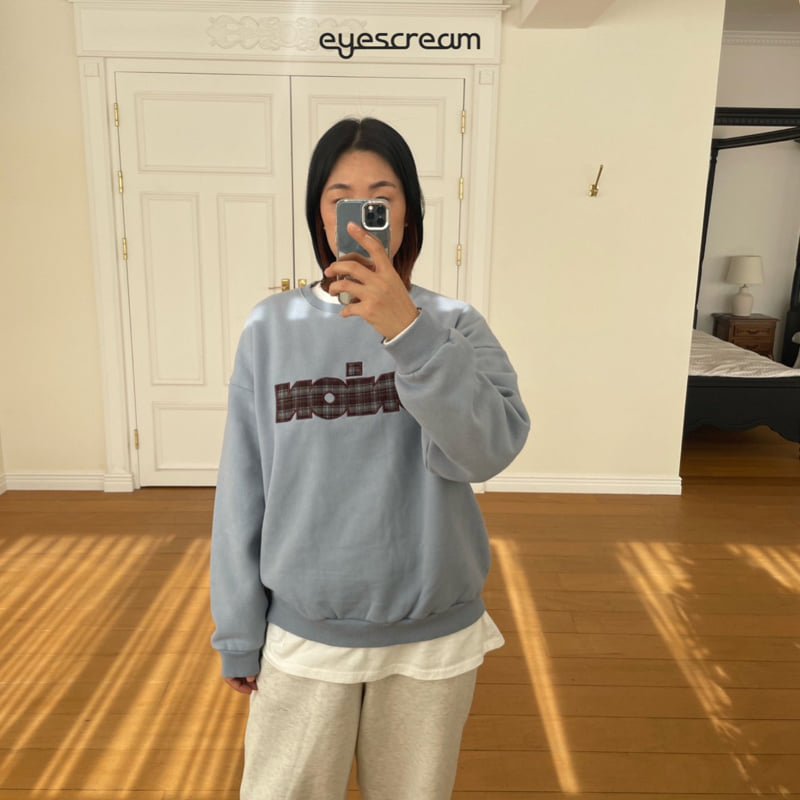 Eyescream - Korean Women Fashion - #momslook - Union Sweatshirt (Adult) - 11