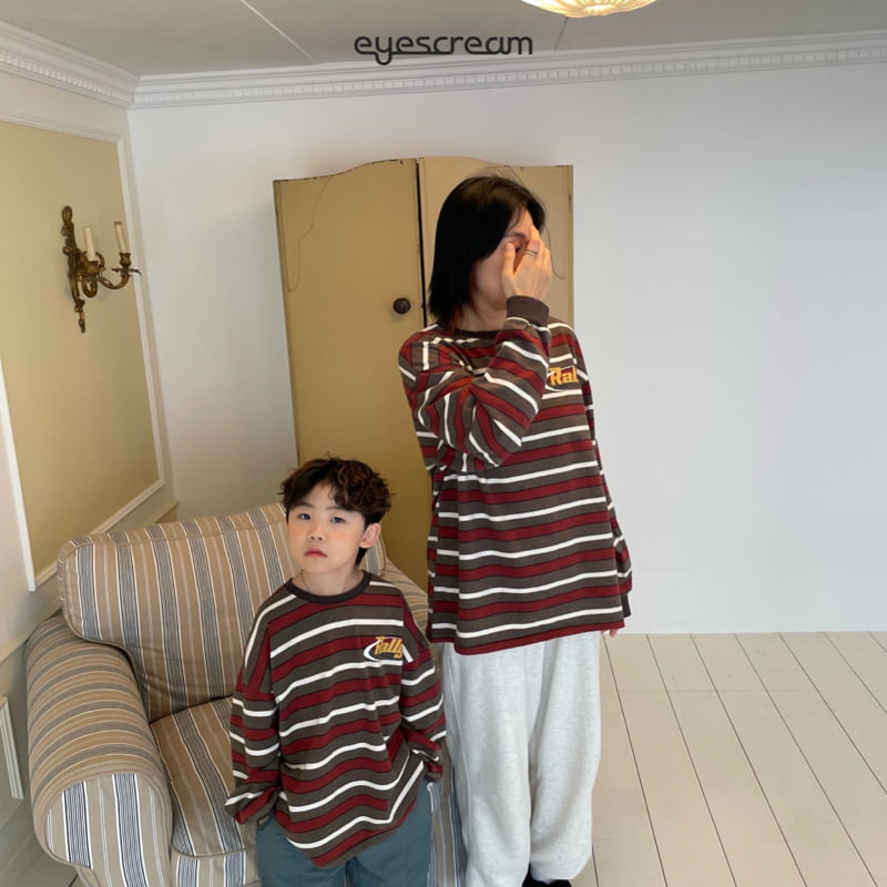 Eyescream - Korean Women Fashion - #momslook - Rally Stripe Tee (Adult) - 5