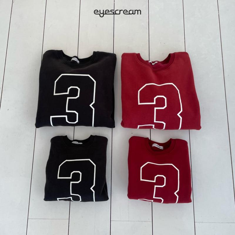 Eyescream - Korean Women Fashion - #momslook - Number 3 Sweatshirt (Adult) - 10