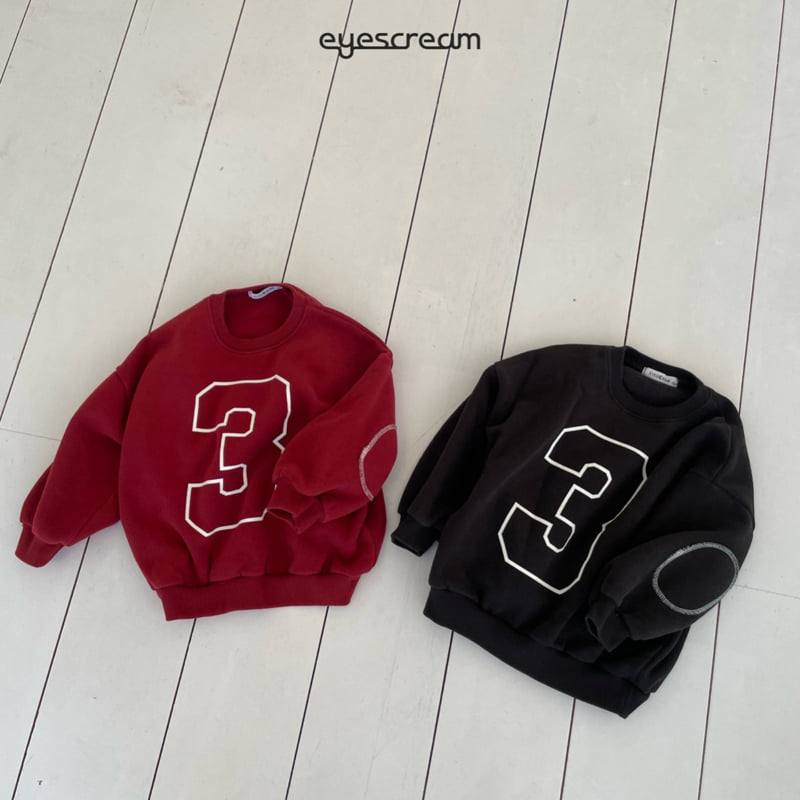 Eyescream - Korean Women Fashion - #momslook - Number 3 Sweatshirt (Adult) - 2