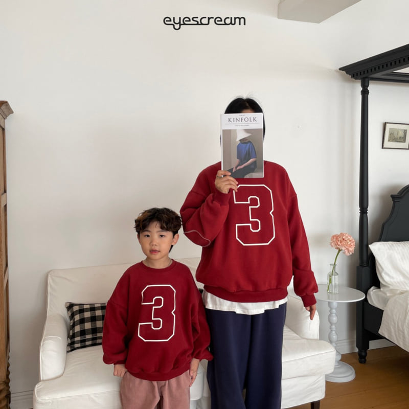 Eyescream - Korean Women Fashion - #womensfashion - Number 3 Sweatshirt (Adult) - 4