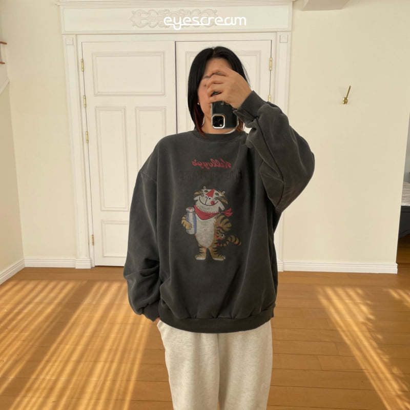 Eyescream - Korean Women Fashion - #restrostyle - New Face Kellogg Sweatshirt (Adult) - 2