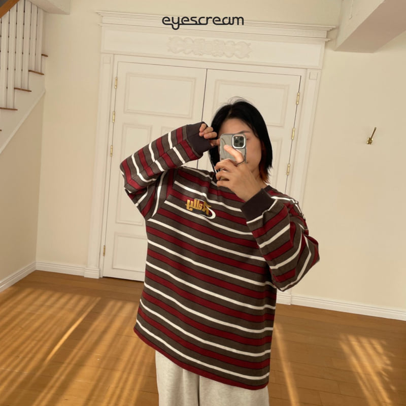 Eyescream - Korean Women Fashion - #womensfashion - Rally Stripe Tee (Adult) - 8