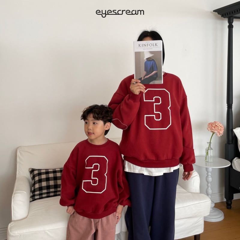 Eyescream - Korean Women Fashion - #womensfashion - Number 3 Sweatshirt (Adult)