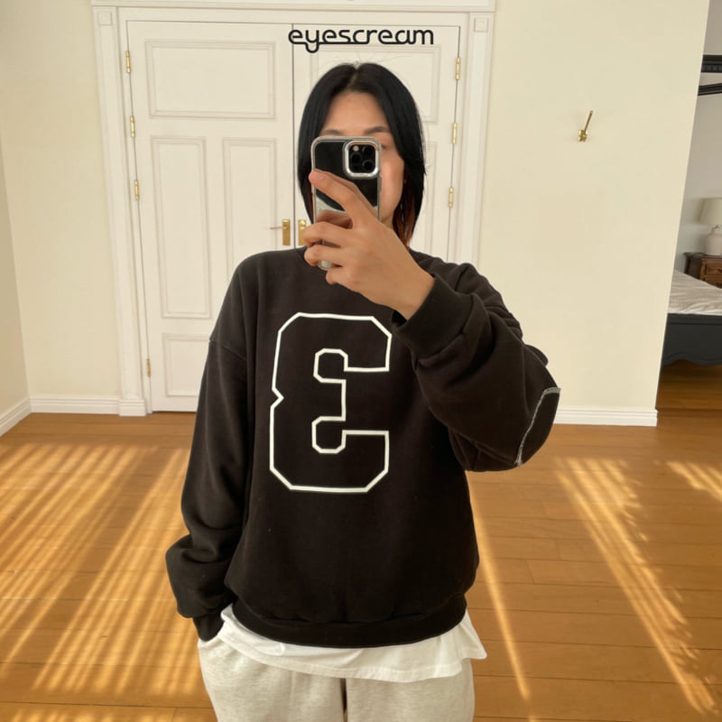 Eyescream - Korean Women Fashion - #womensfashion - Number 3 Sweatshirt (Adult) - 9