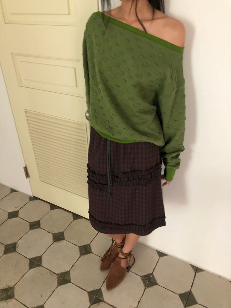 Flash - Korean Women Fashion - #momslook - Ruffle Cord A Skirt - 6