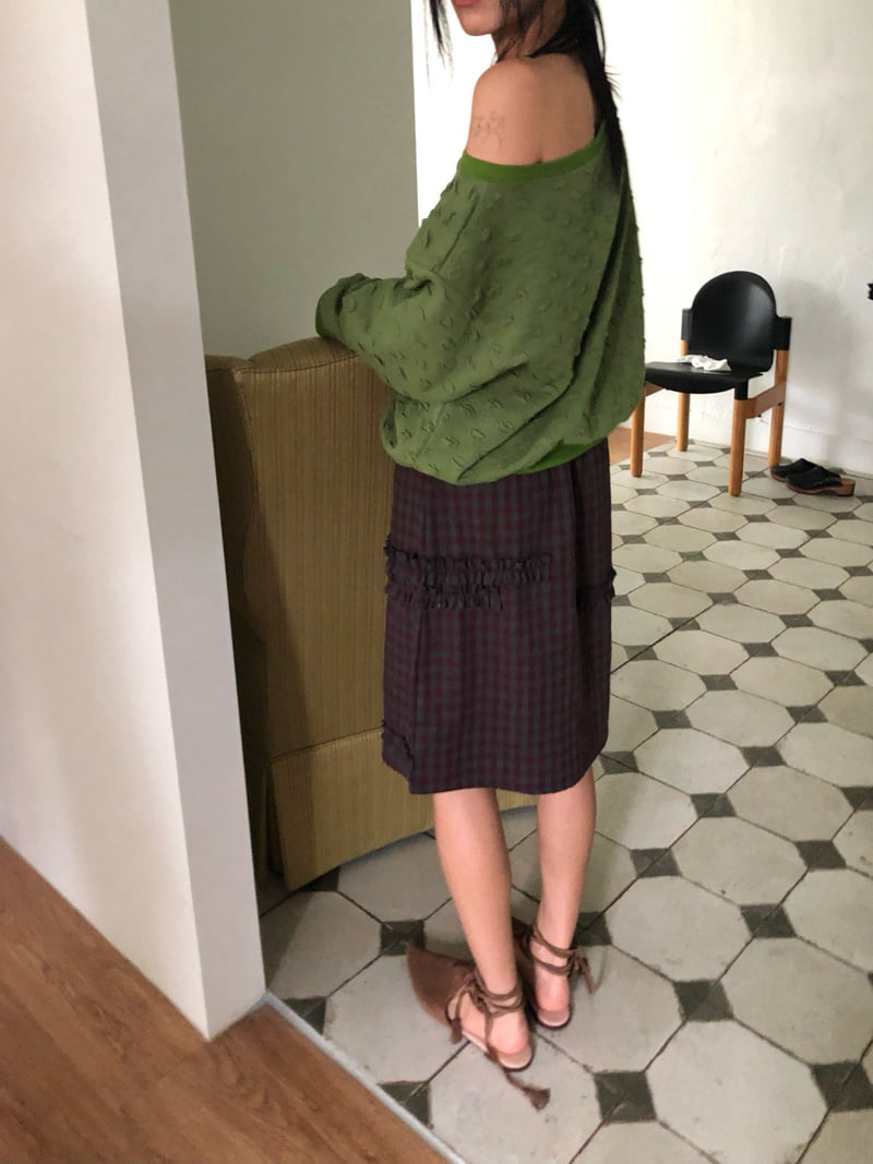 Flash - Korean Women Fashion - #momslook - Ruffle Cord A Skirt - 7