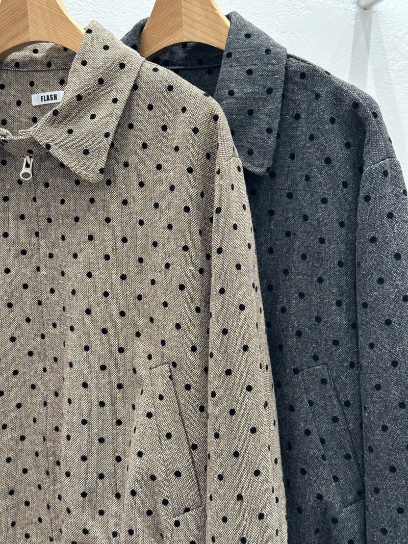 Flash - Korean Women Fashion - #momslook - Ford Dot Zip Jumper - 2