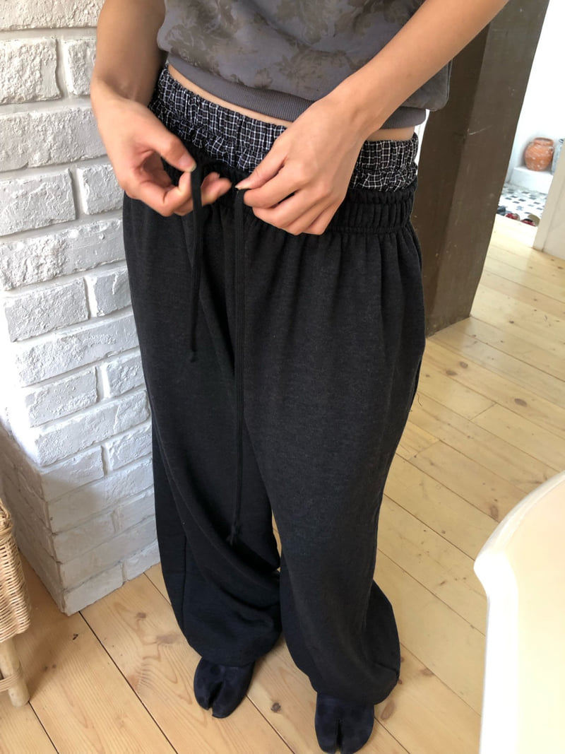Flash - Korean Women Fashion - #momslook - Point Sagging Pants - 12