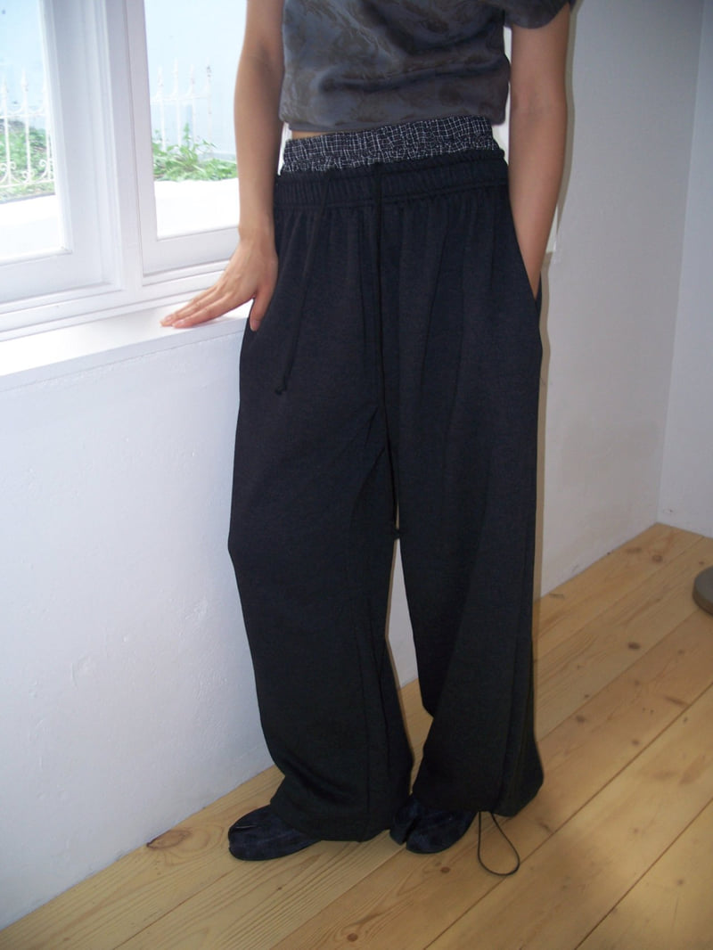 Flash - Korean Women Fashion - #momslook - Point Sagging Pants - 8