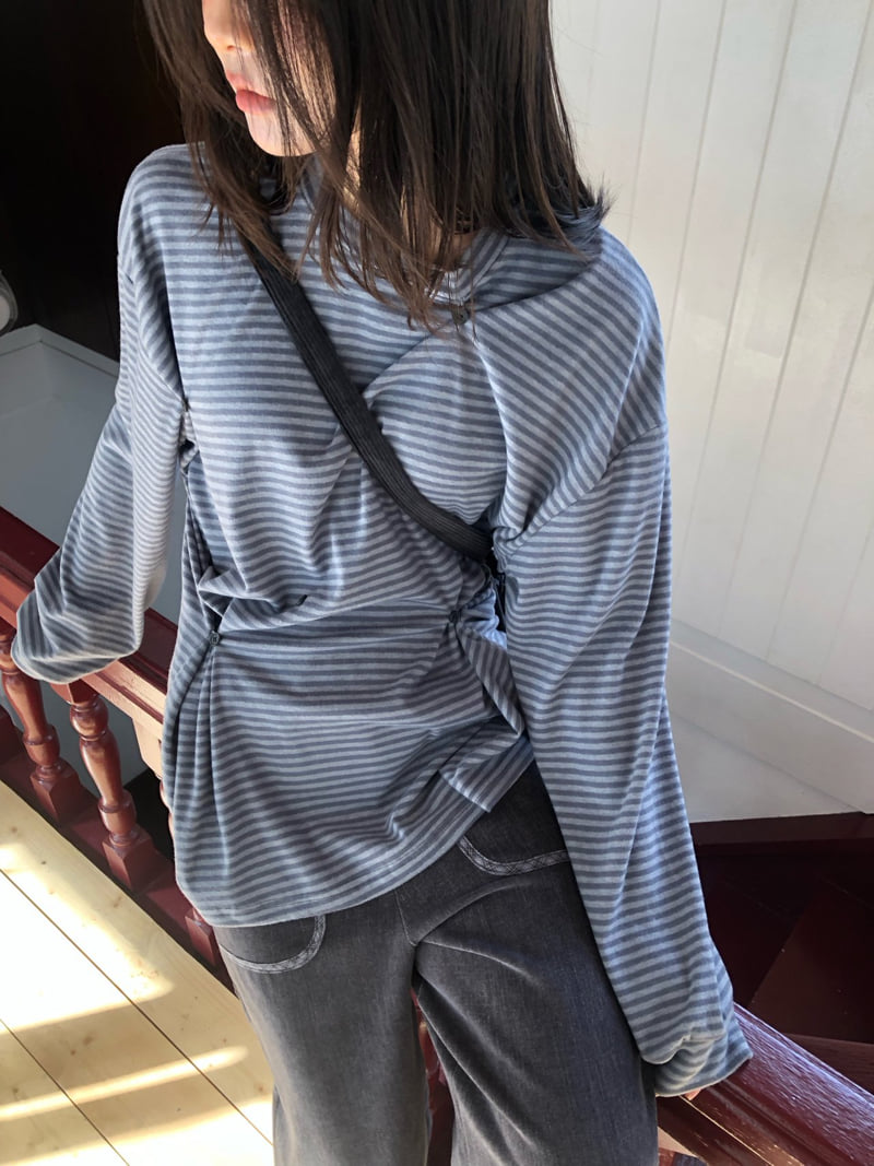 Flash - Korean Women Fashion - #momslook - More Button Tee - 5