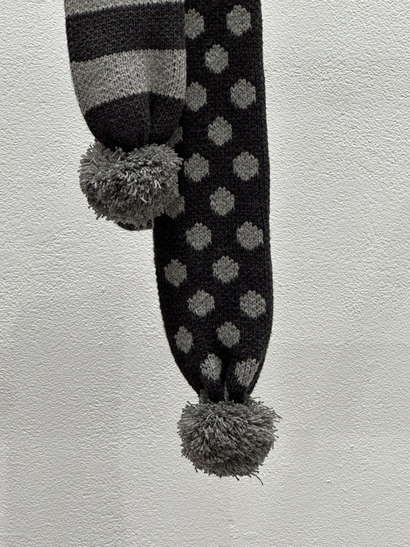Flash - Korean Women Fashion - #momslook - Cute Pom Pom Muffler - 7