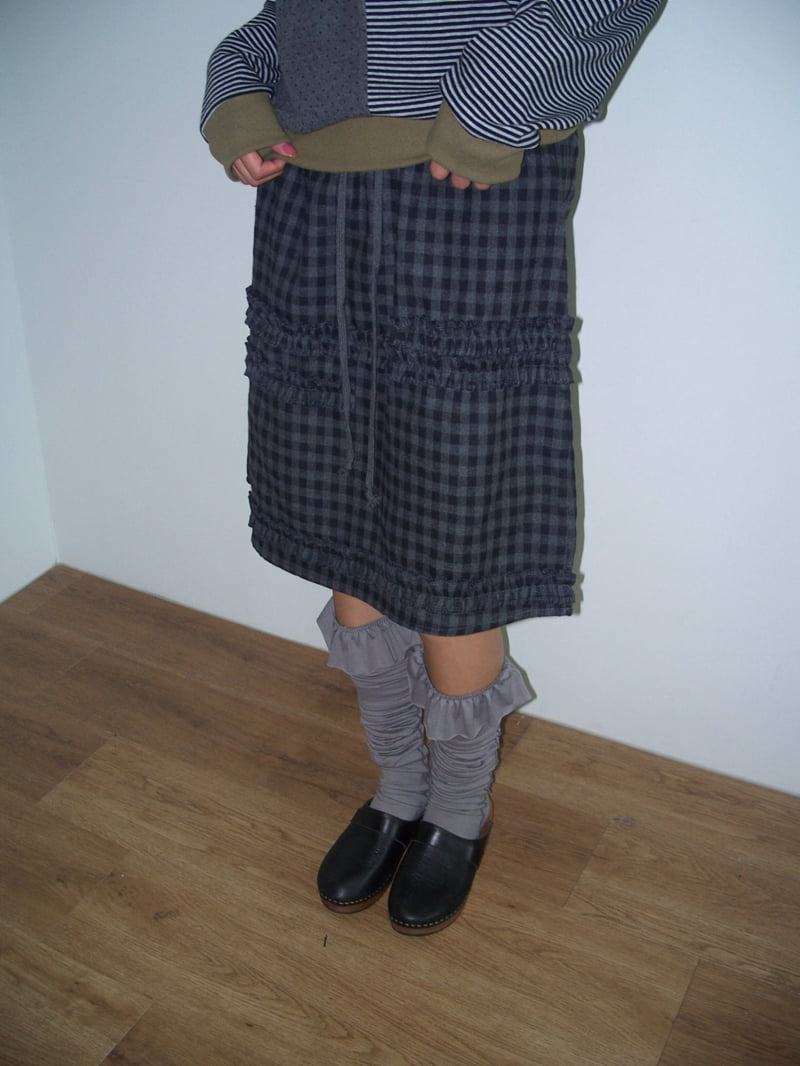 Flash - Korean Women Fashion - #pursuepretty - Ruffle Cord A Skirt - 11