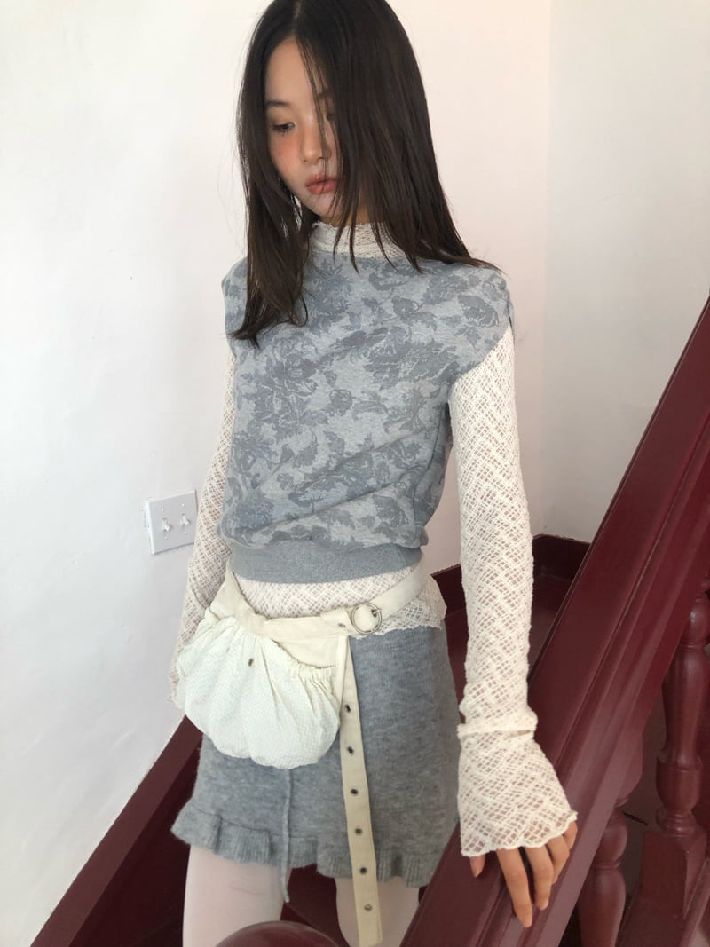 Flash - Korean Women Fashion - #romanticstyle - Kendall Double Fleece Tee - 3
