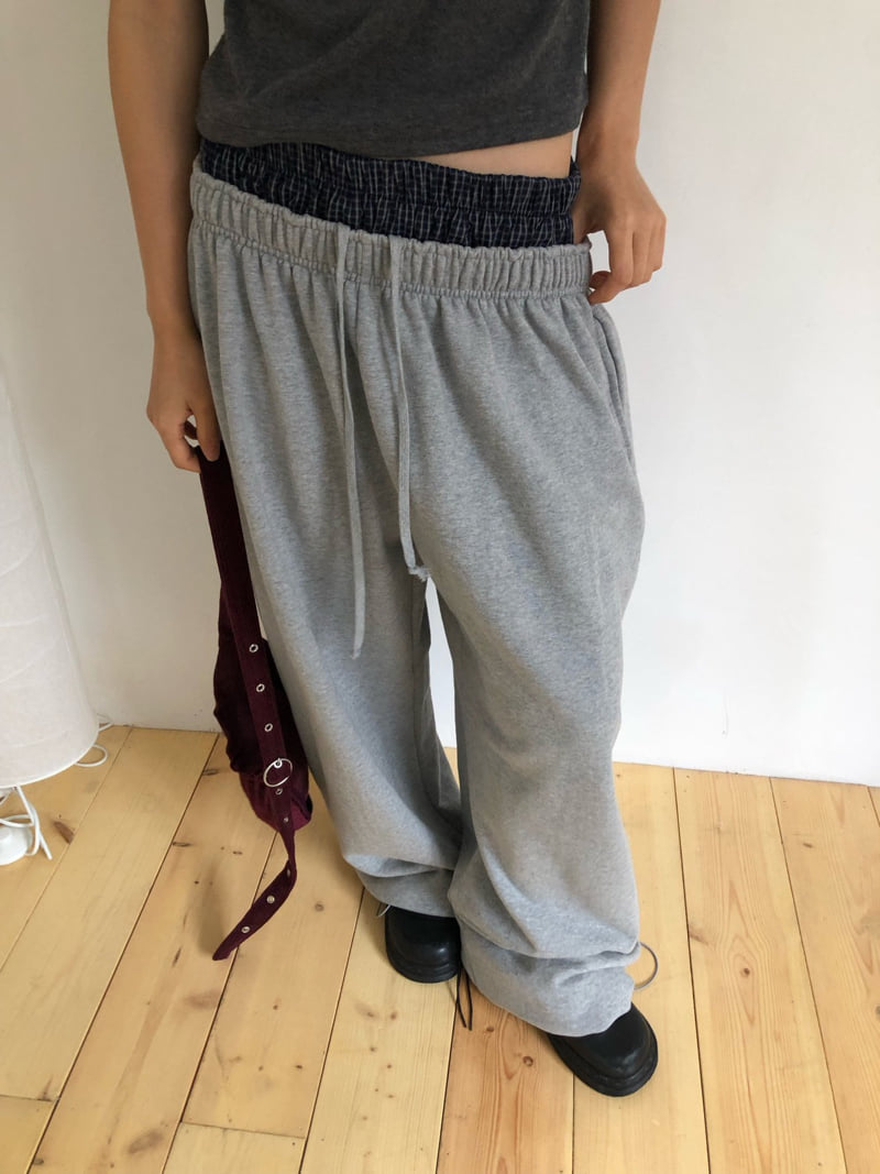 Flash - Korean Women Fashion - #shopsmall - Point Sagging Pants - 3