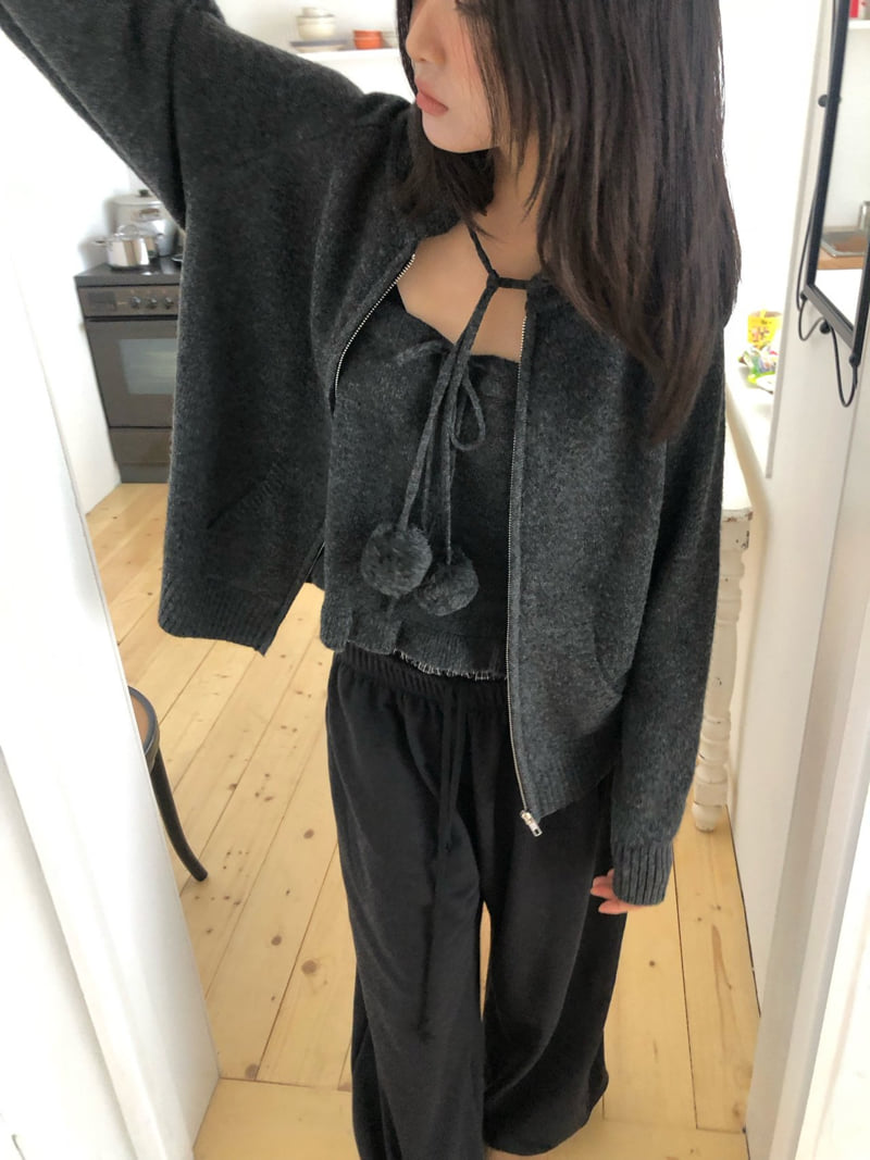 Flash - Korean Women Fashion - #thatsdarling - Knit Frill Skirt Top - 12