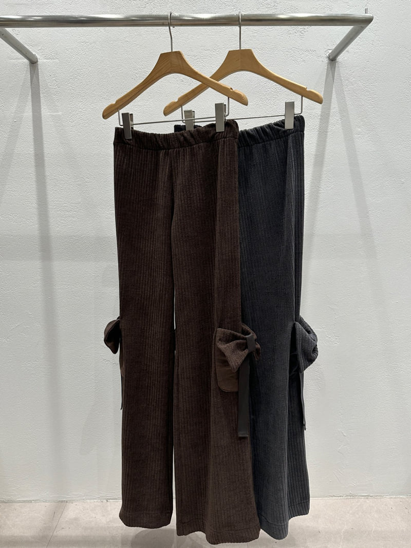 Flash - Korean Women Fashion - #thatsdarling - Ribbon Goat Pants