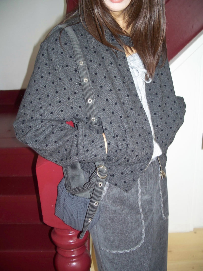 Flash - Korean Women Fashion - #thelittlethings - Ford Dot Zip Jumper - 12