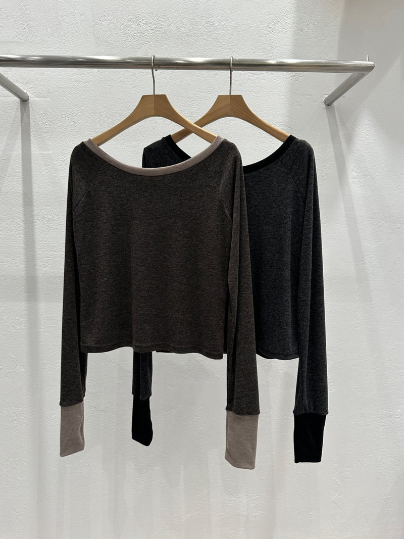 Flash - Korean Women Fashion - #thelittlethings - Down Color Tee