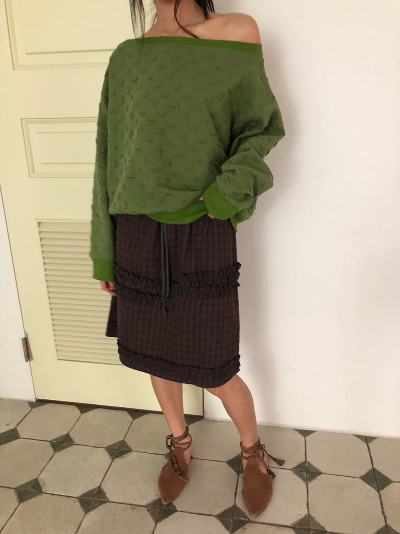 Flash - Korean Women Fashion - #vintageinspired - Bubble Bubble Sweatshirt - 10