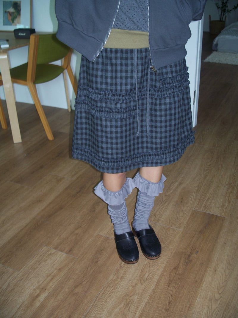 Flash - Korean Women Fashion - #vintageinspired - Ruffle Cord A Skirt - 9