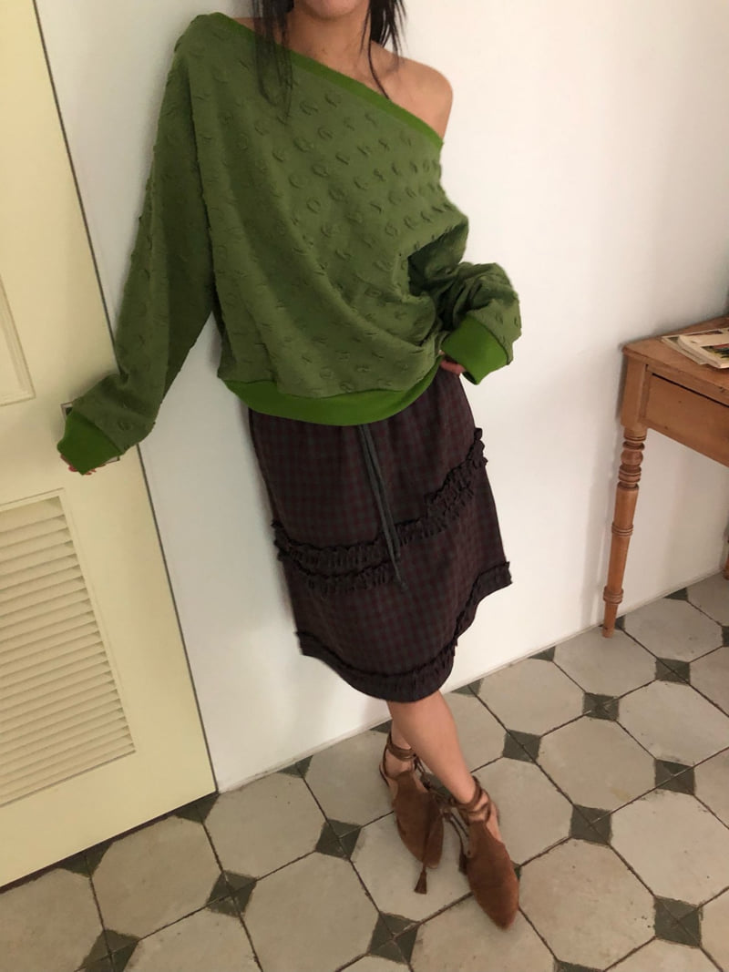 Flash - Korean Women Fashion - #vintagekidsstyle - Bubble Bubble Sweatshirt - 11