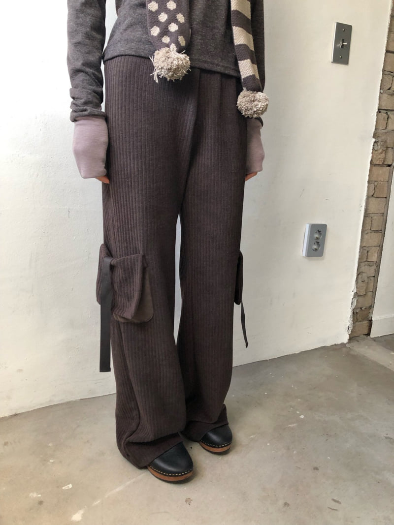 Flash - Korean Women Fashion - #momslook - Ribbon Goat Pants - 4