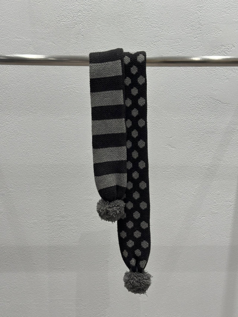 Flash - Korean Women Fashion - #womensfashion - Cute Pom Pom Muffler - 6