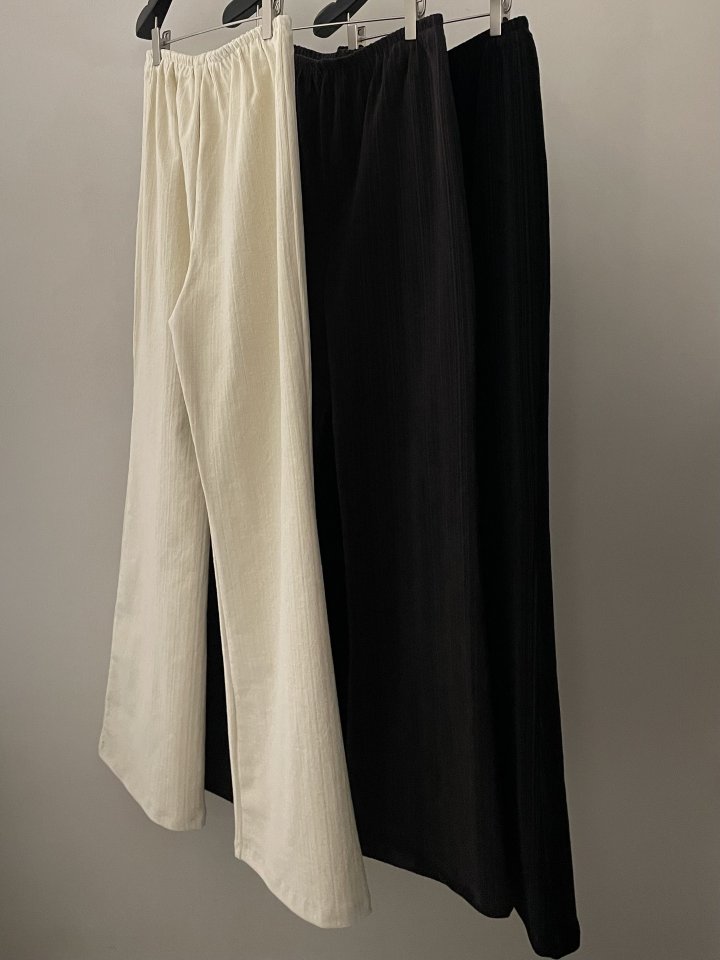 Flatgarden - Korean Women Fashion - #momslook - Cotton Bootcut Pants - 3