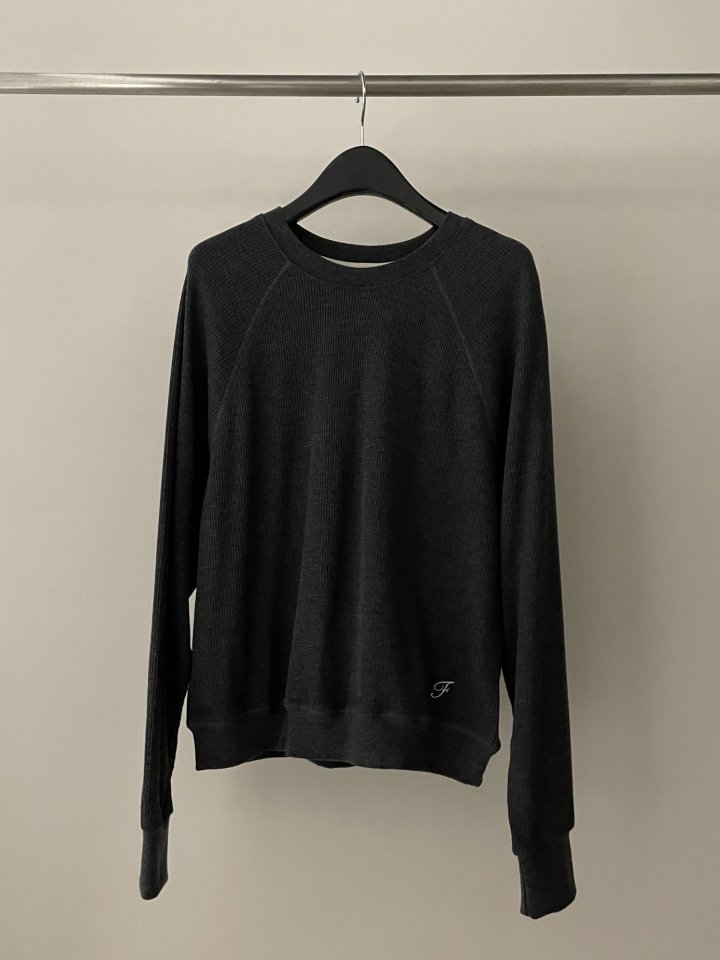Flatgarden - Korean Women Fashion - #momslook - Angora Waffle Sweatshirt - 7