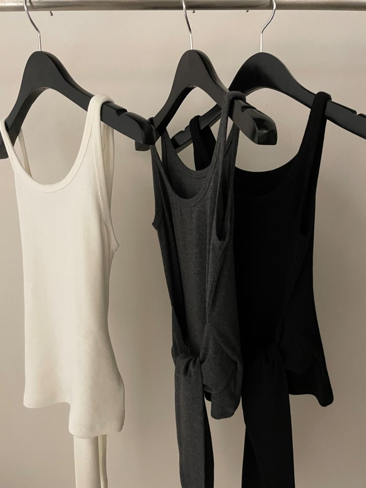 Flatgarden - Korean Women Fashion - #womensfashion - Tide Sleeveless Top - 4