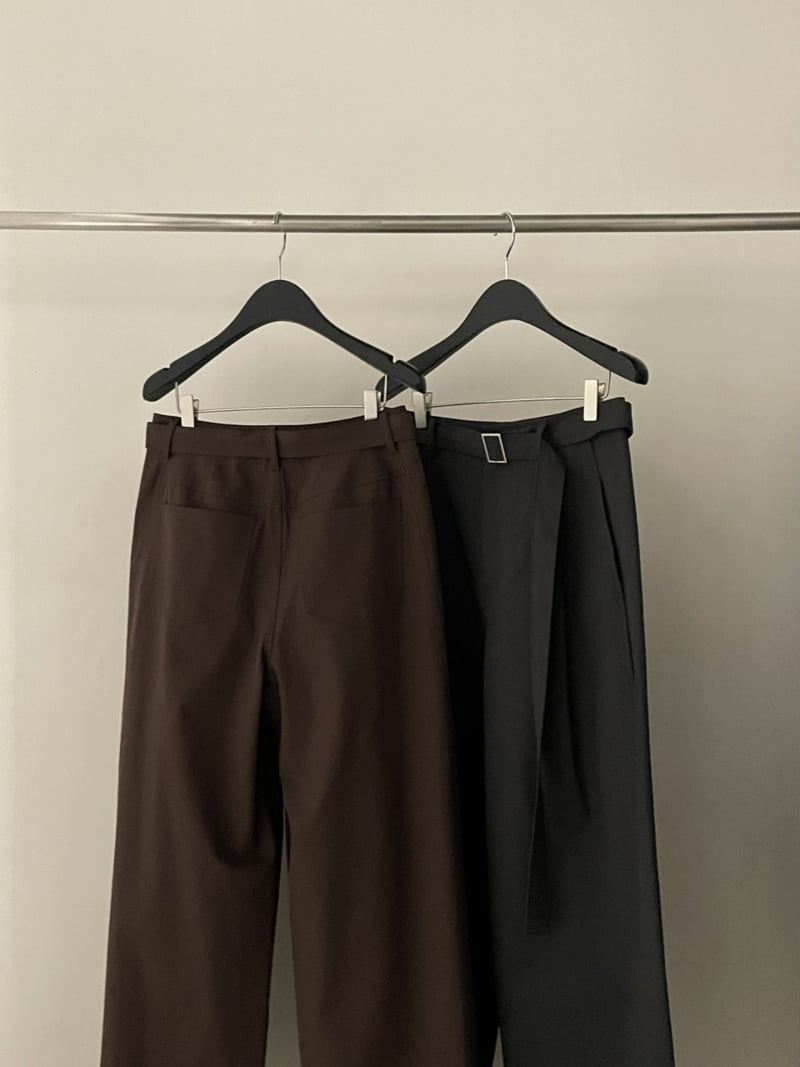 Flatgarden - Korean Women Fashion - #shopsmall - Mocha Pants - 4