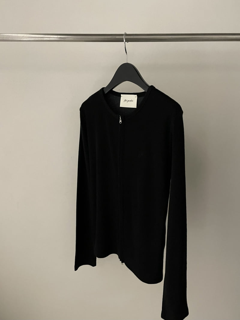 Flatgarden - Korean Women Fashion - #womensfashion - Cashmere Blend Zip-Up - 6