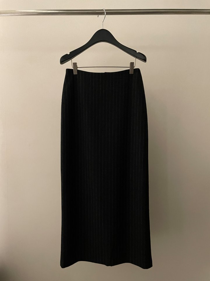 Flatgarden - Korean Women Fashion - #womensfashion - Wool Stripe Skirt - 11
