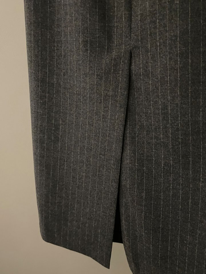 Flatgarden - Korean Women Fashion - #womensfashion - Wool Stripe Skirt - 7