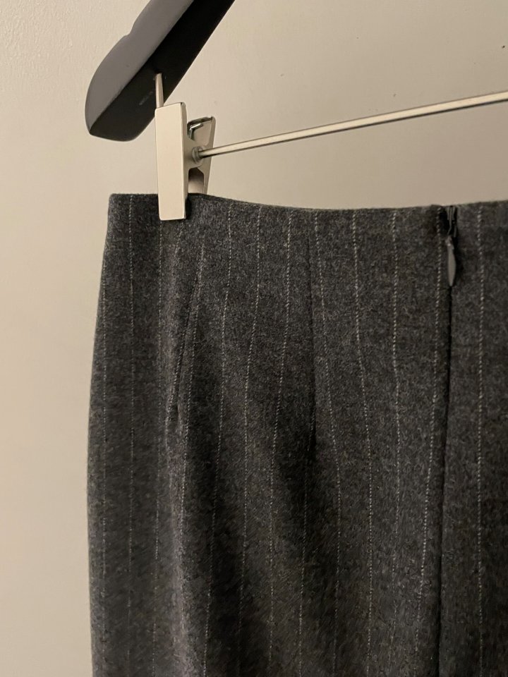 Flatgarden - Korean Women Fashion - #womensfashion - Wool Stripe Skirt - 9