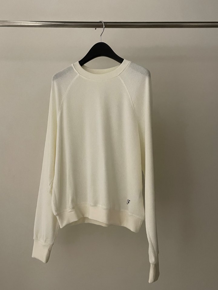 Flatgarden - Korean Women Fashion - #momslook - Angora Waffle Sweatshirt - 4