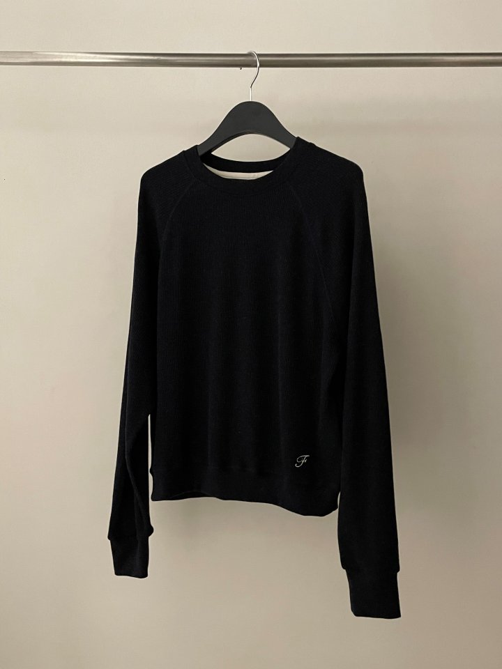Flatgarden - Korean Women Fashion - #womensfashion - Angora Waffle Sweatshirt - 6