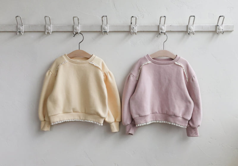 Flo - Korean Children Fashion - #kidsshorts - Rose Sweatshirt
