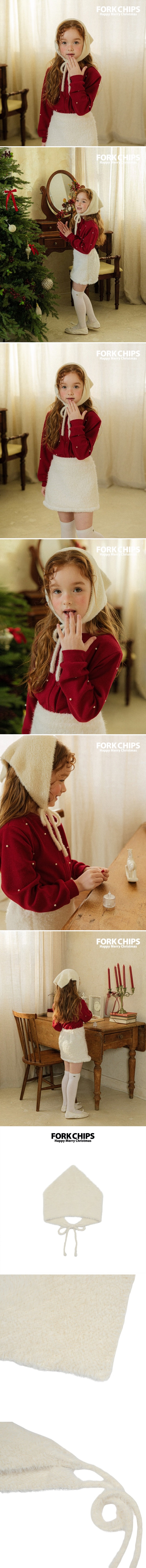 Fork Chips - Korean Children Fashion - #childrensboutique - Bunny Ear Warmer - 2