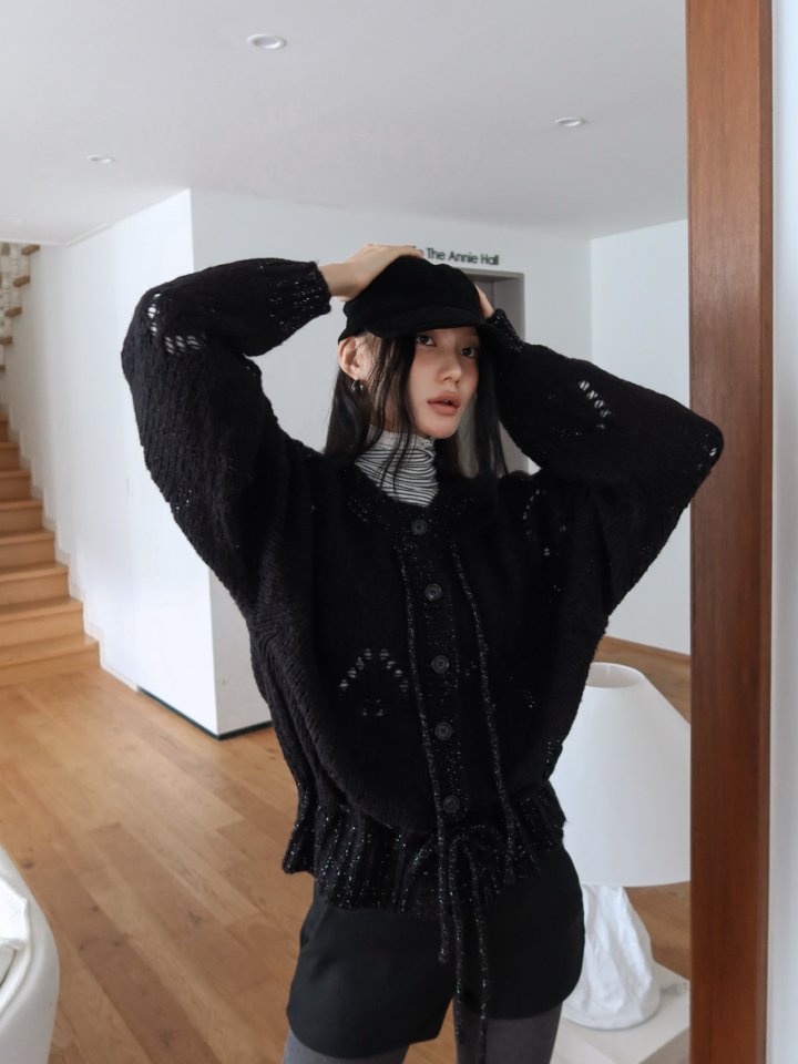 Foundation - Korean Women Fashion - #momslook - Maple Pointelle Knit - 3