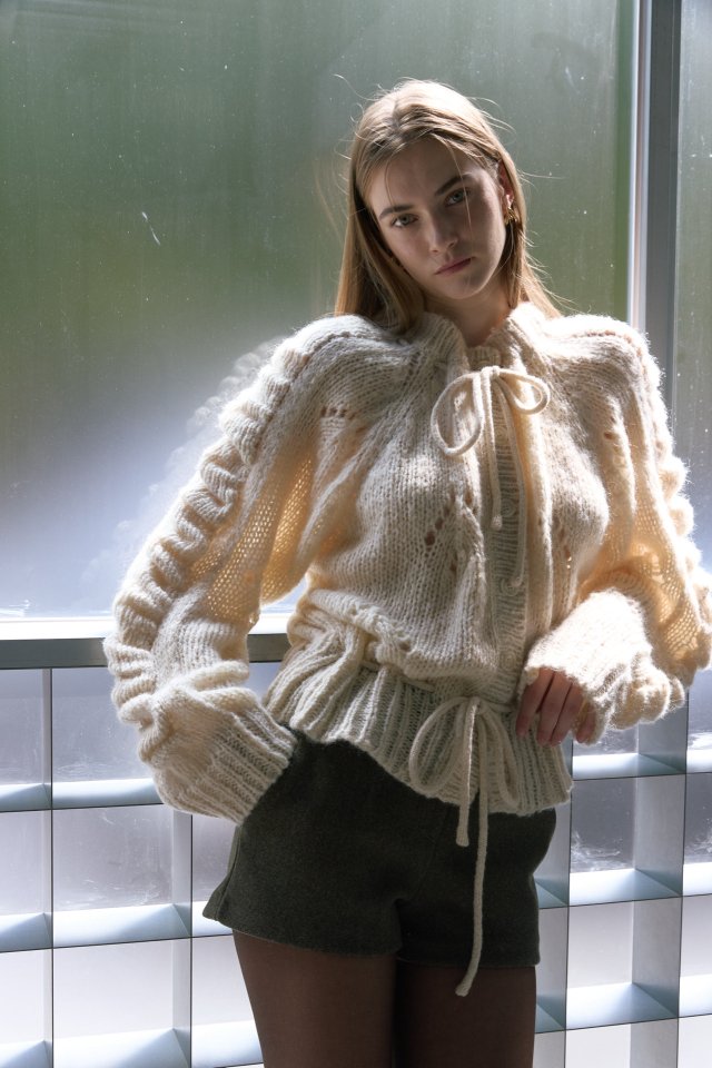 Foundation - Korean Women Fashion - #momslook - Maple Pointelle Knit - 5