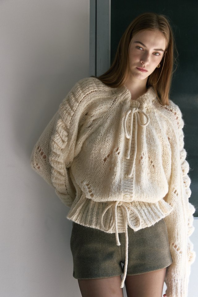 Foundation - Korean Women Fashion - #momslook - Maple Pointelle Knit - 7