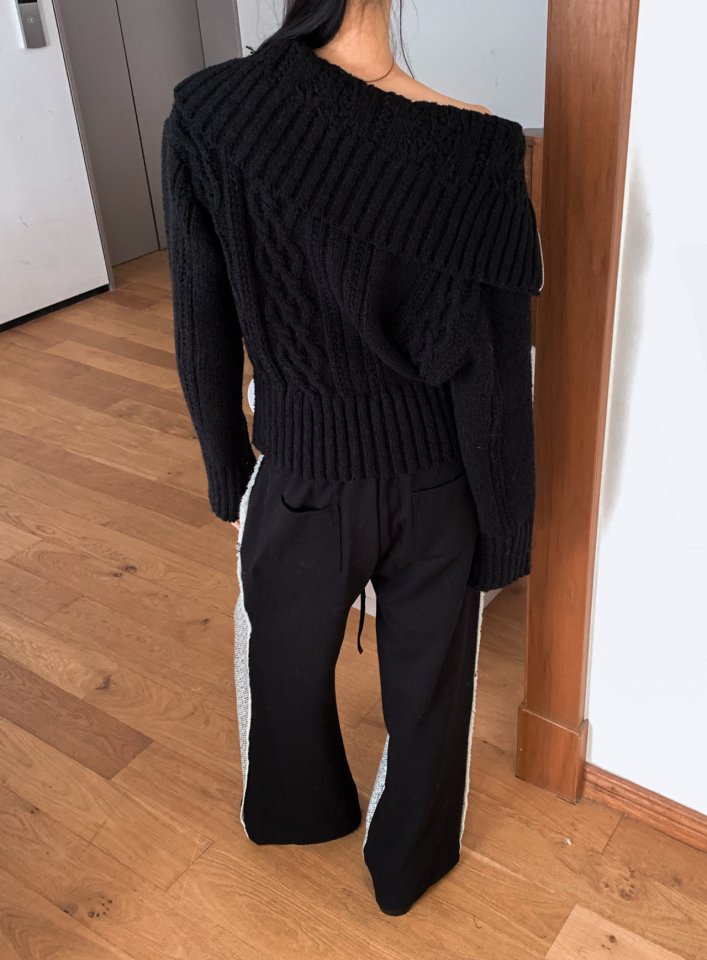 Foundation - Korean Women Fashion - #momslook - Block Tweed Pants - 5